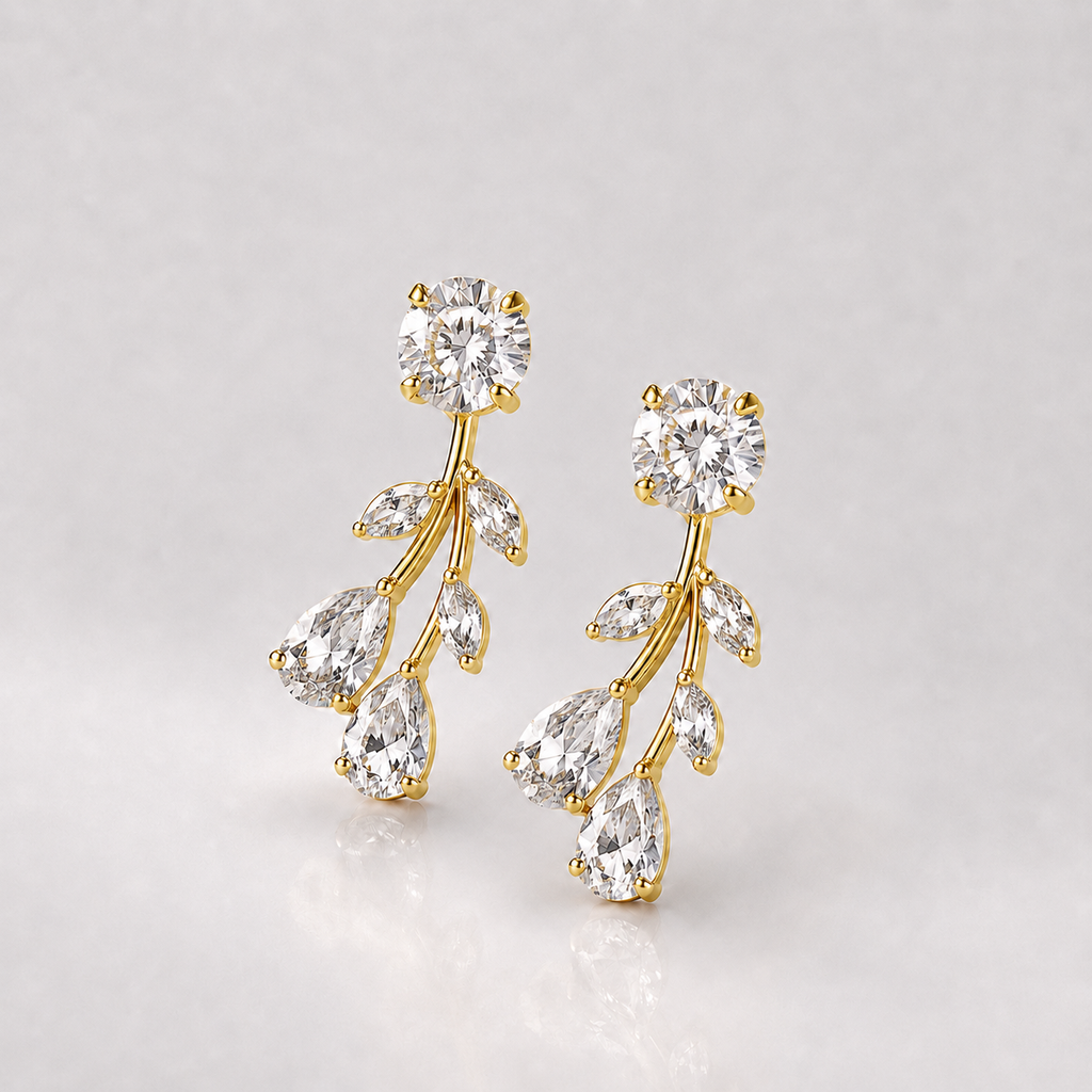 The Leaf of Life Earring