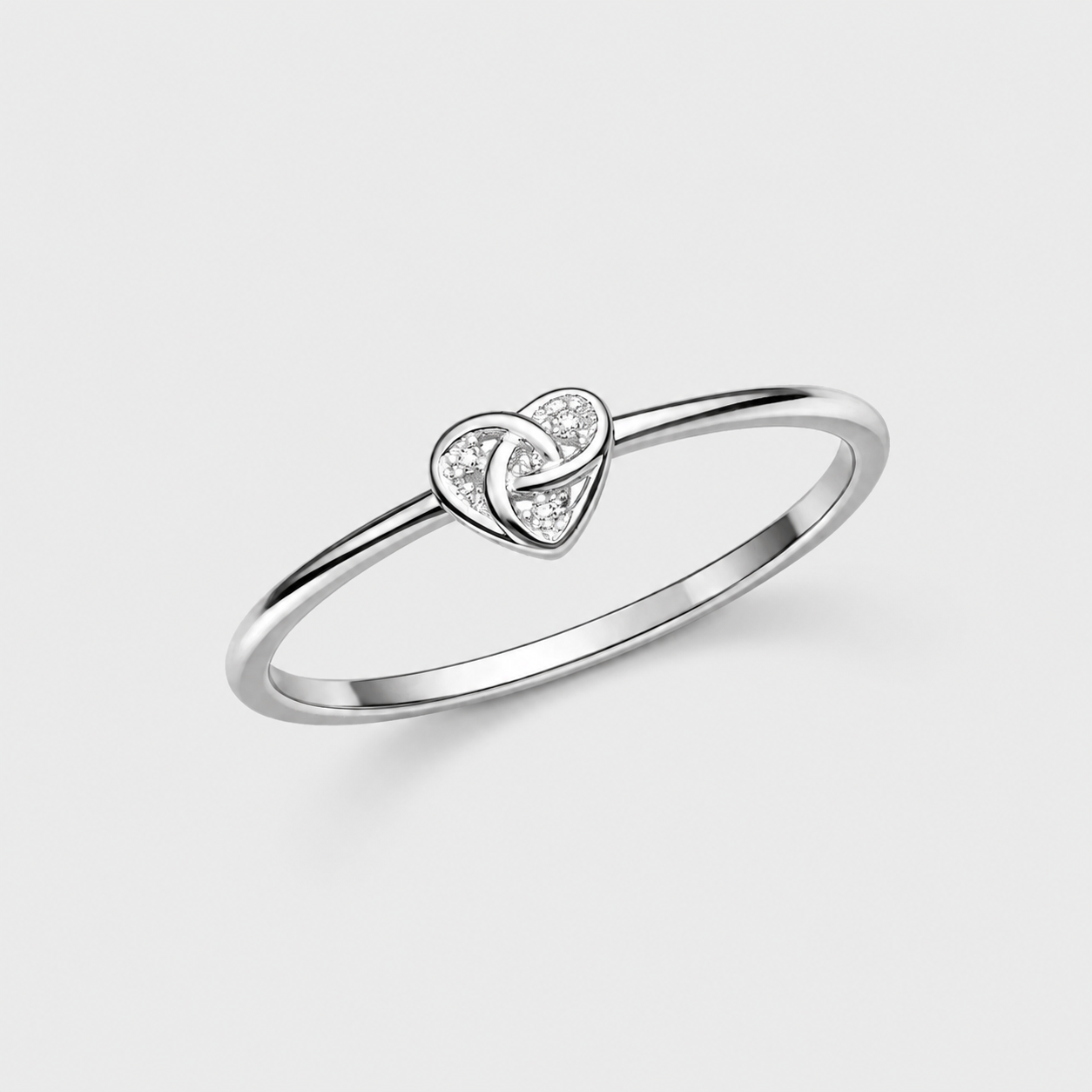 Entangled Heart Ring