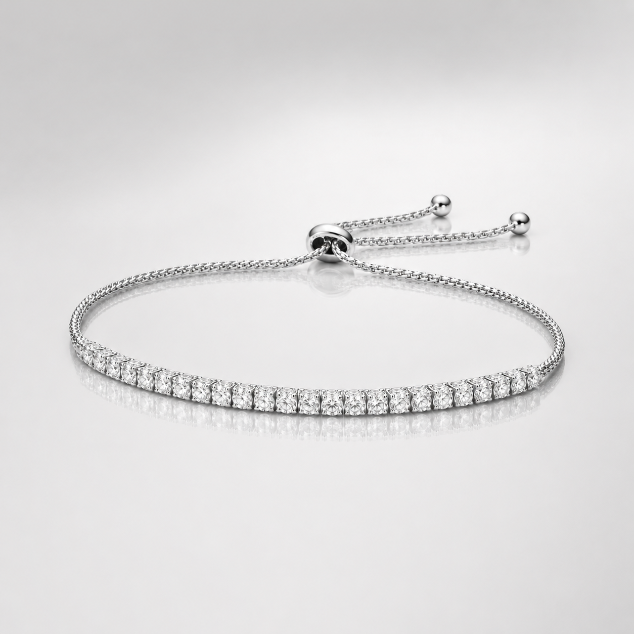 Classic Light Half Tennis Bracelet