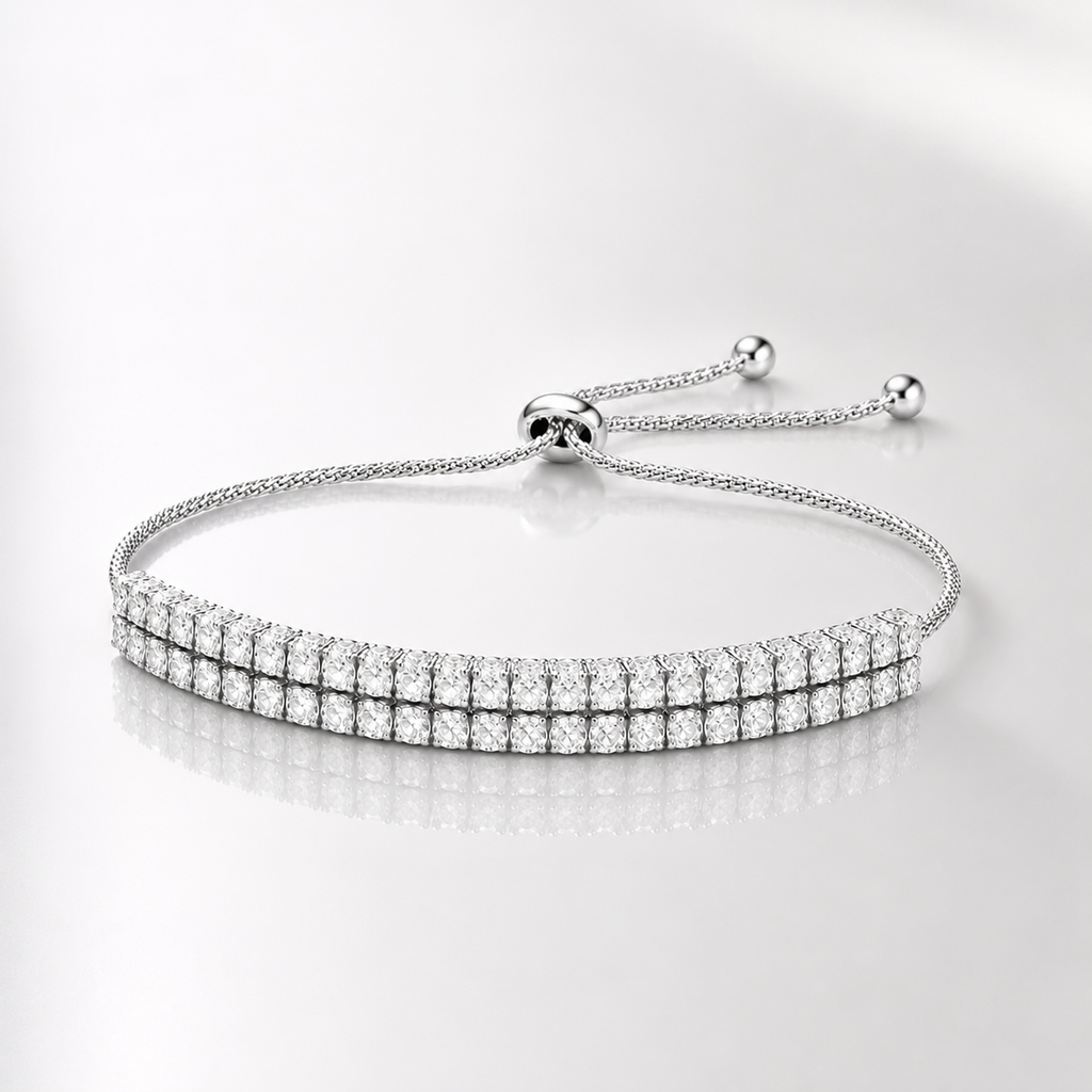 Twin Half Tennis Bracelet