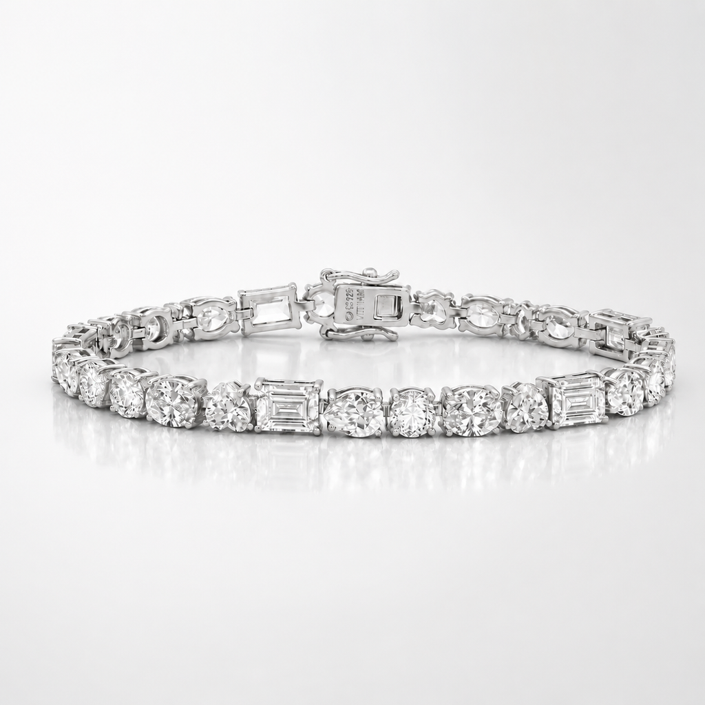 Heart Series Tennis Bracelet