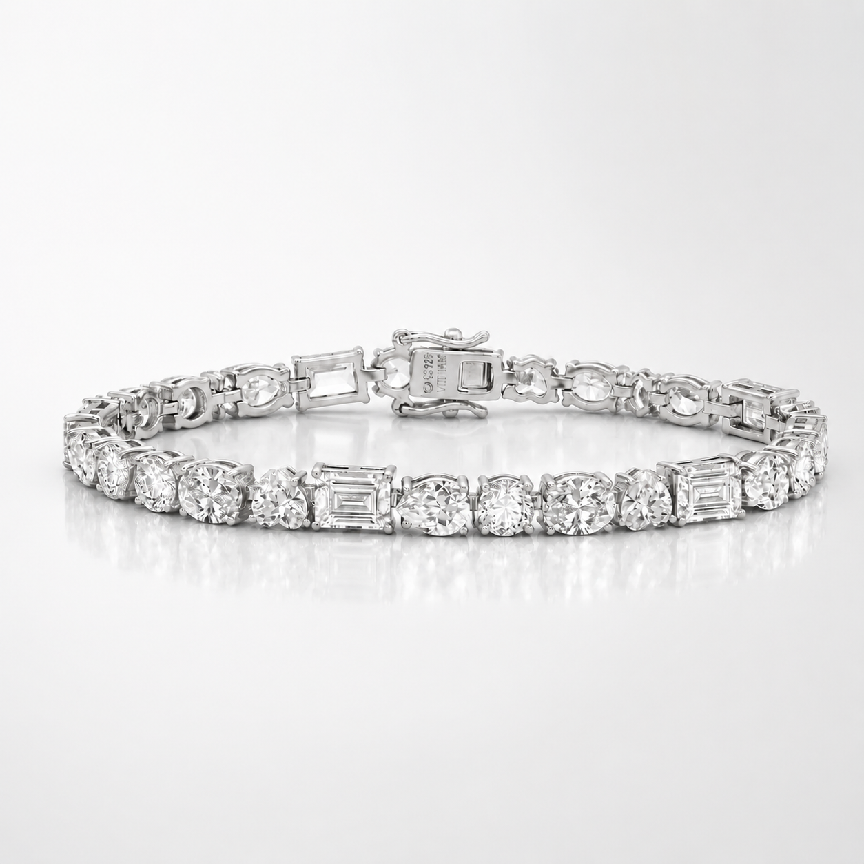 Heart Series Tennis Bracelet