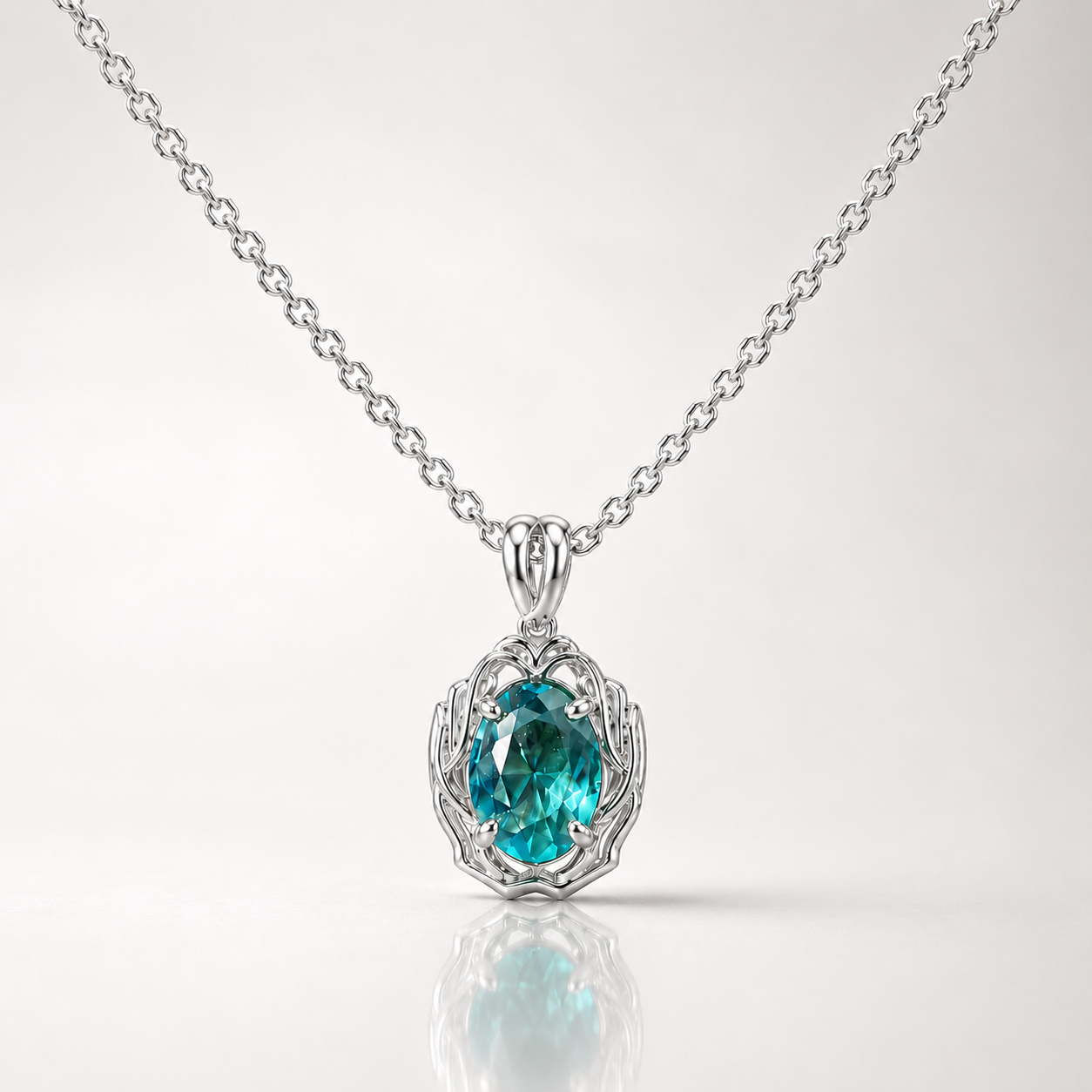 Waves Around The Blue Pendant