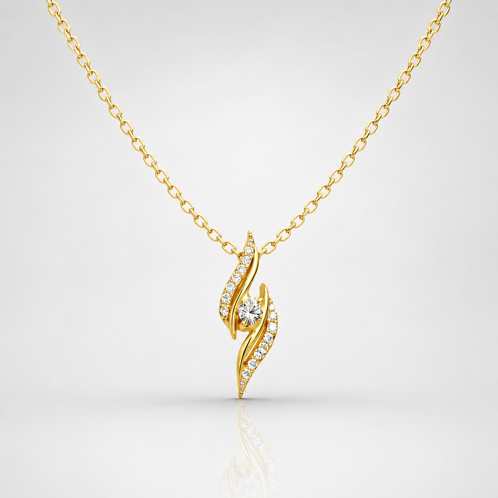 The Ocean Curve Flow Pendant
