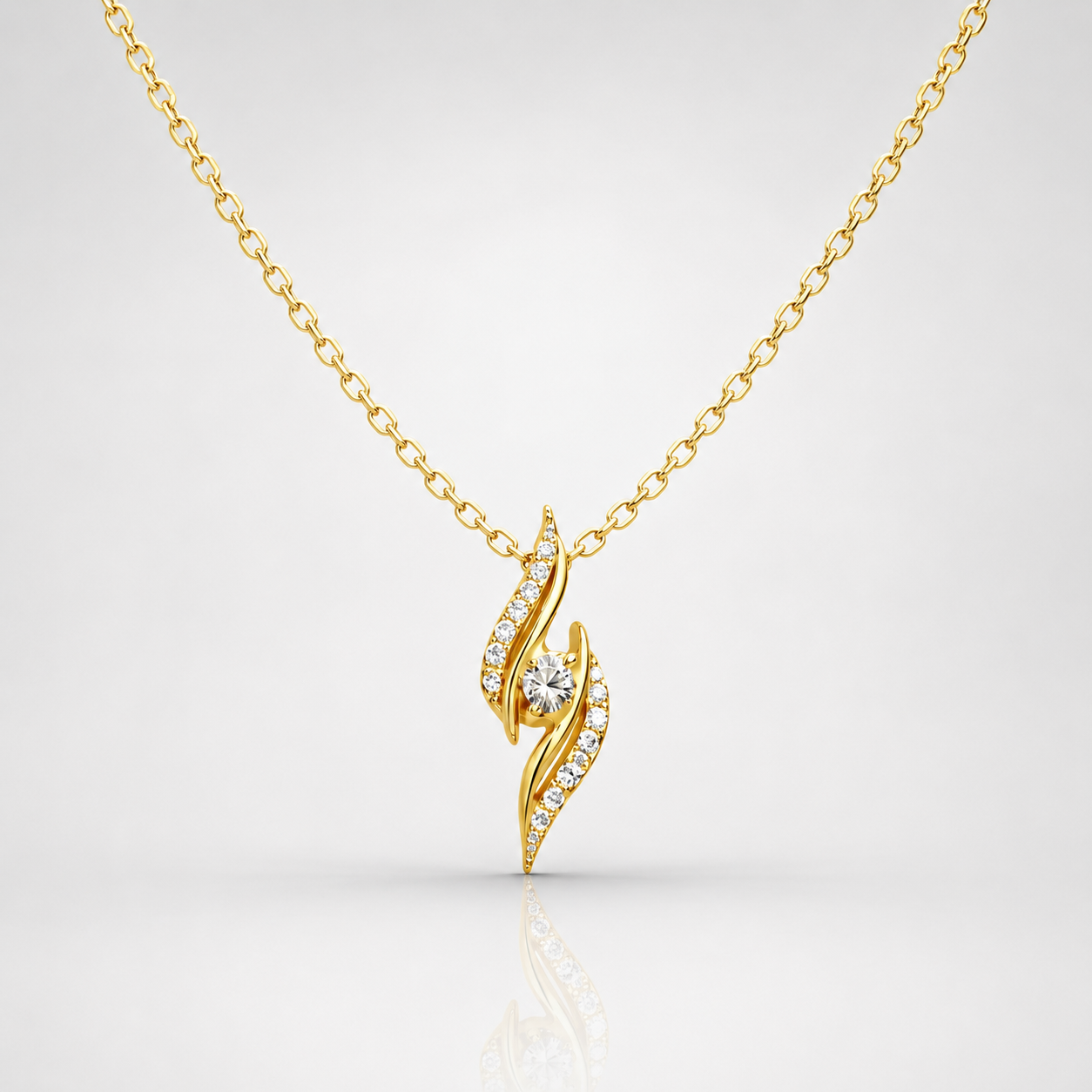 The Ocean Curve Flow Pendant