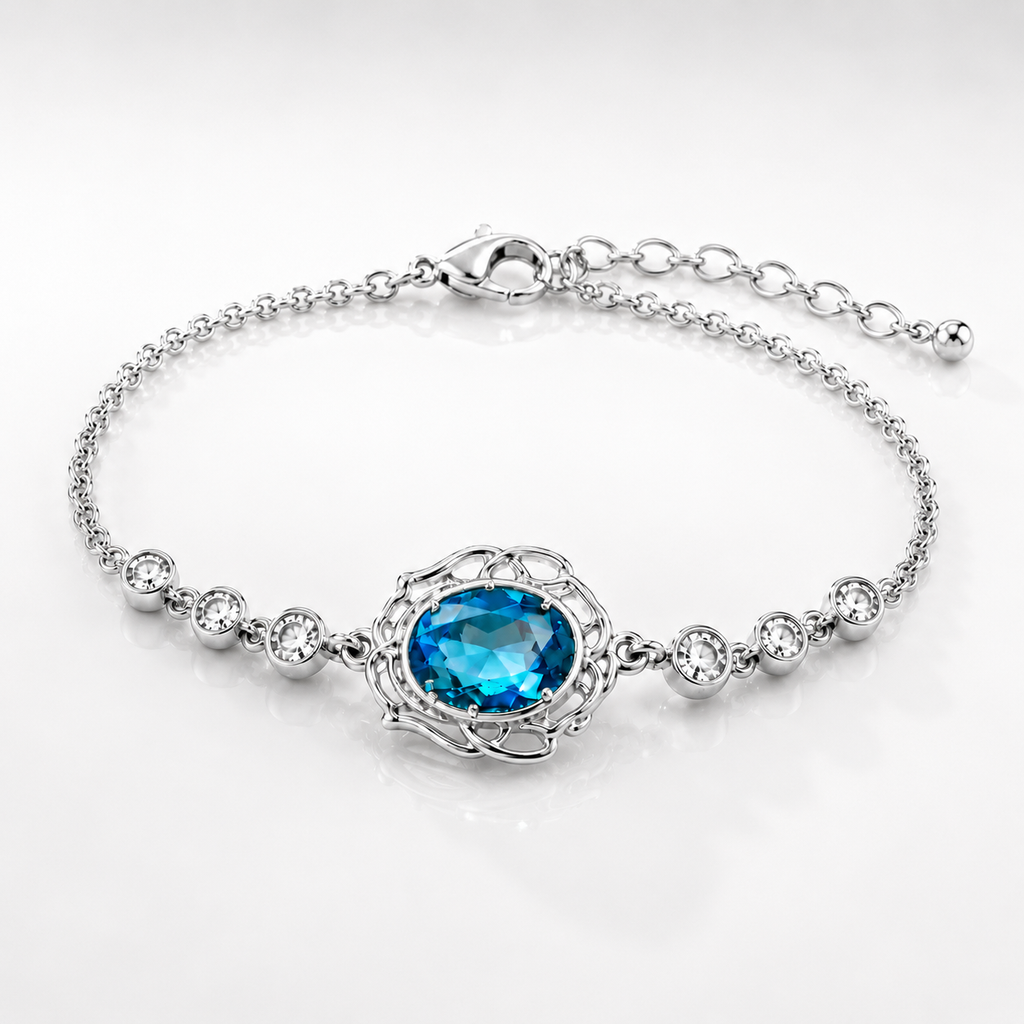Waves Around The Blue Bracelet