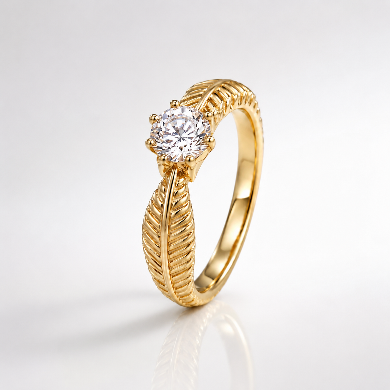 The Whispering Leaf Ring