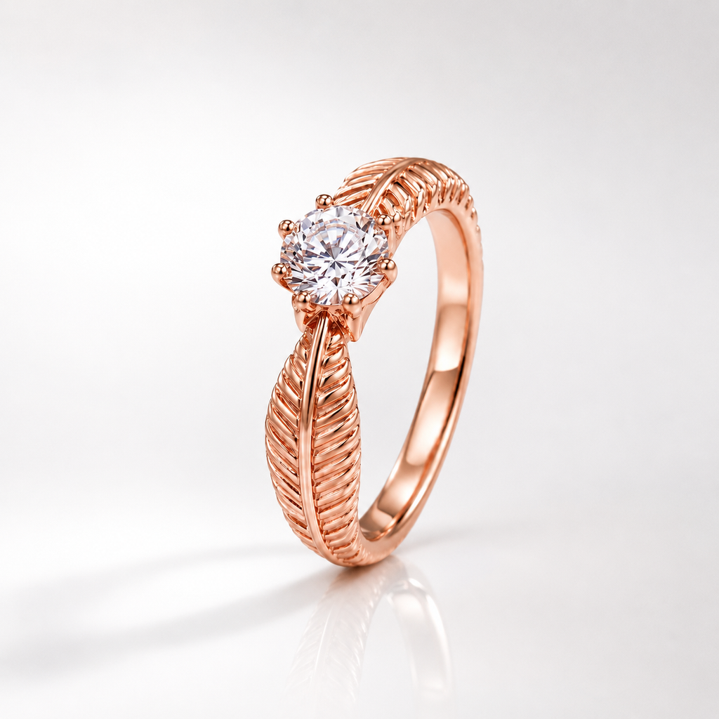 The Whispering Leaf Ring