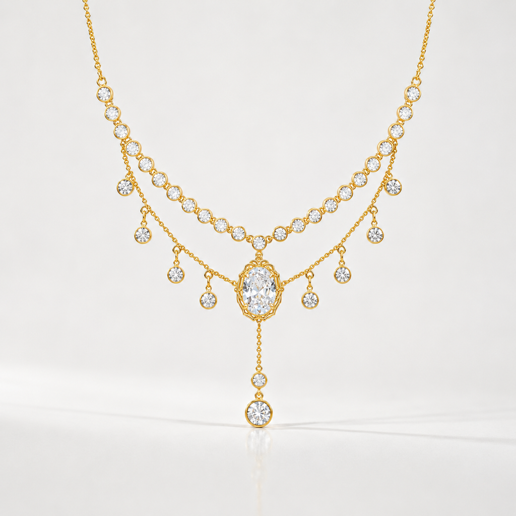 The Waves Around Necklace