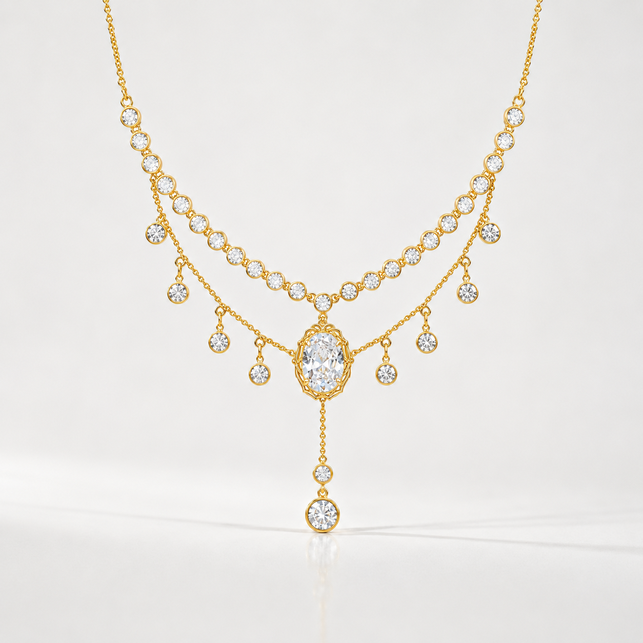The Waves Around Necklace