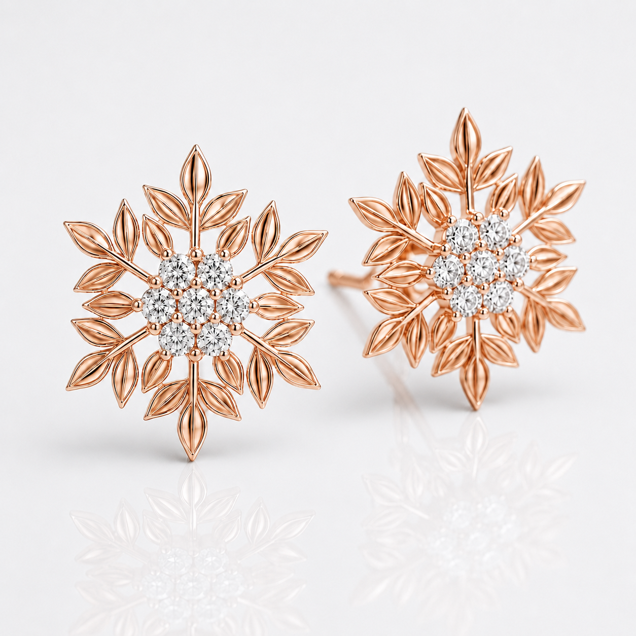 Snowleaf Earring
