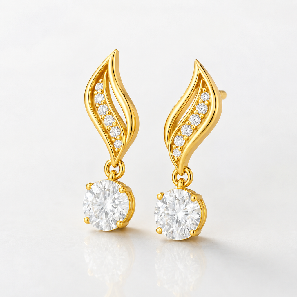 Ocean Curve Earrings