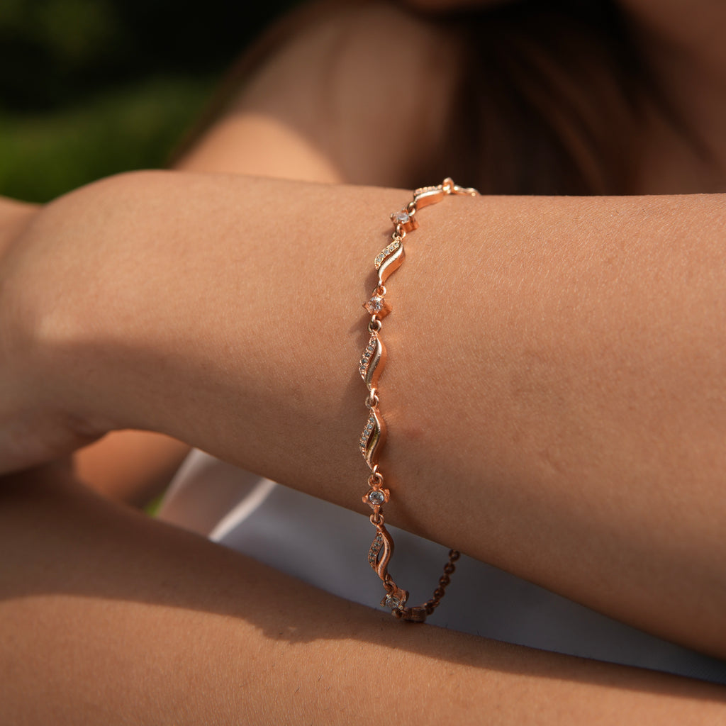 Ocean Curve Bracelet