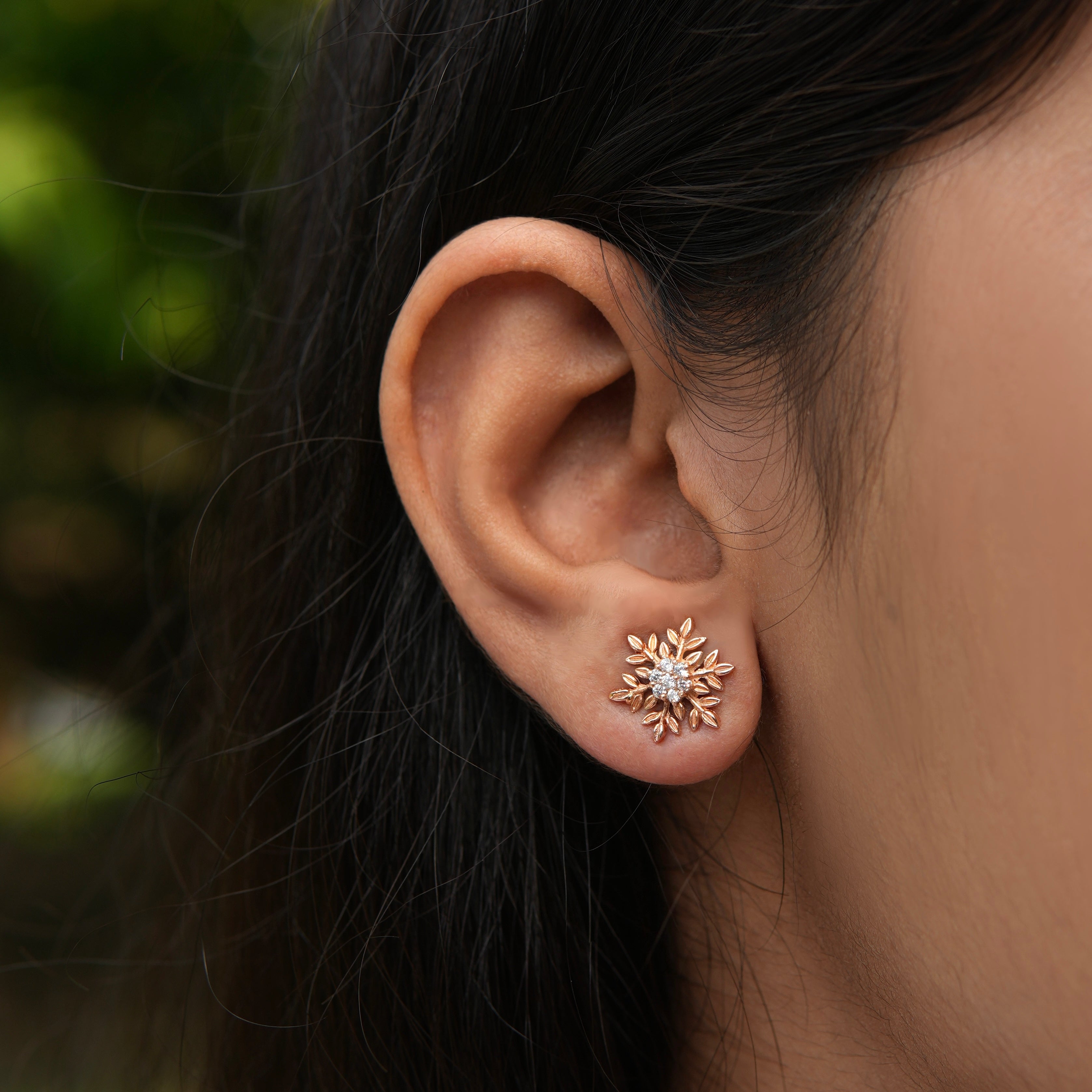 Snowflake Earring