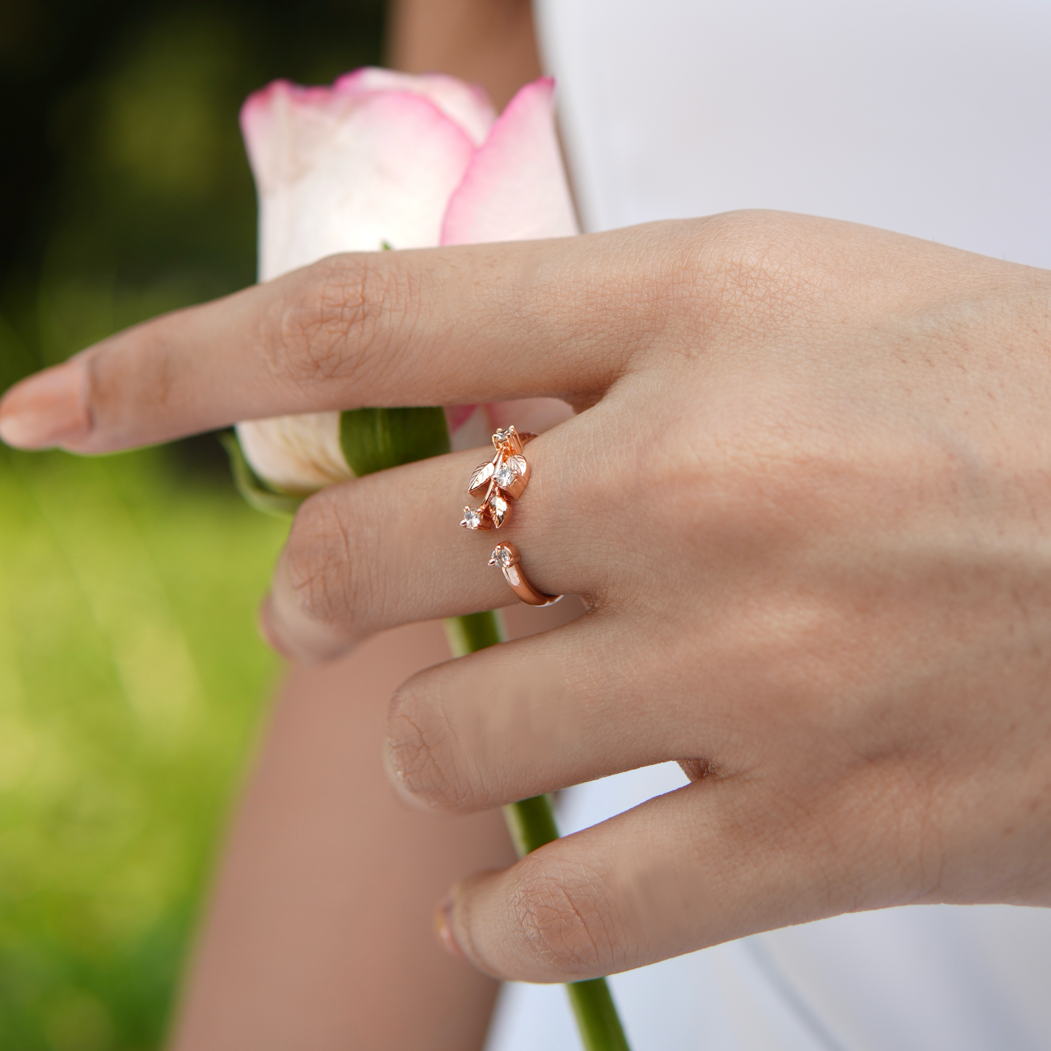 The Halo of Grace Ring