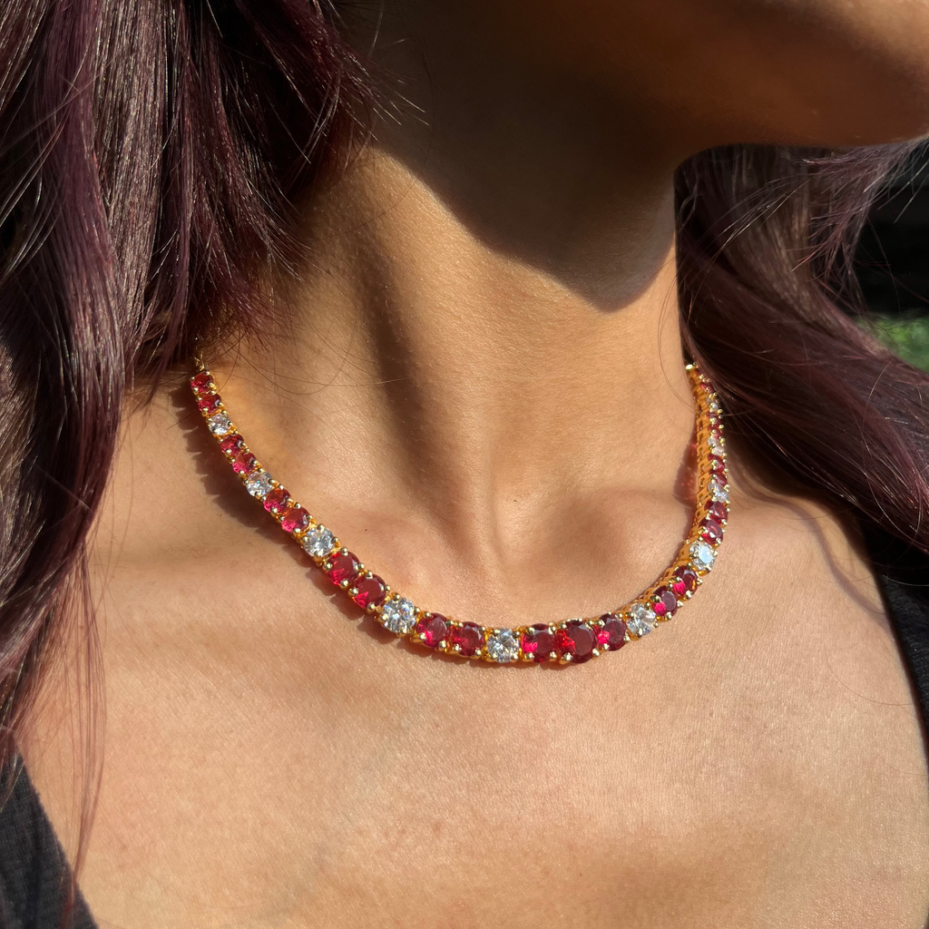 The Classic Diminishing Tennis Necklace