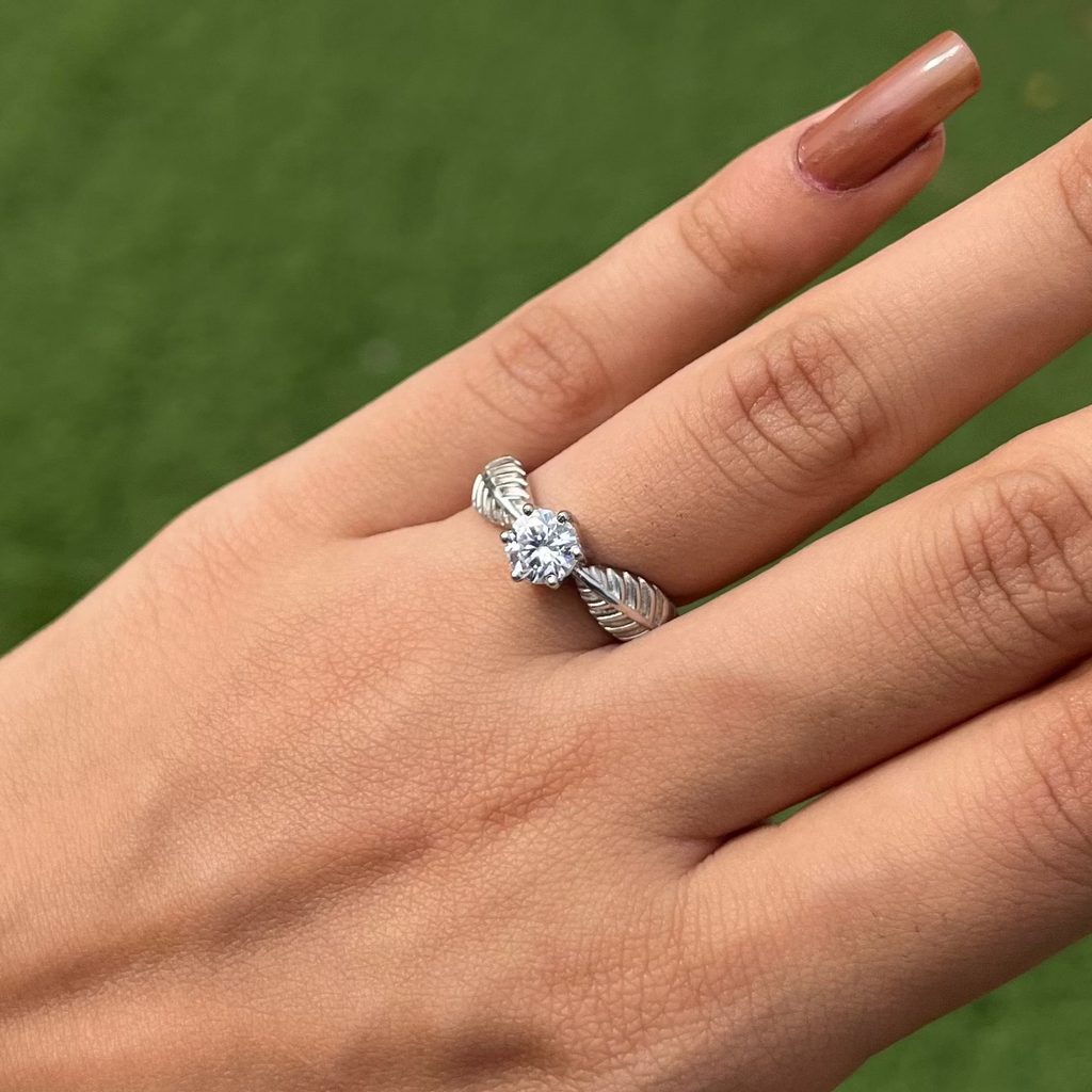 The Whispering Leaf Ring