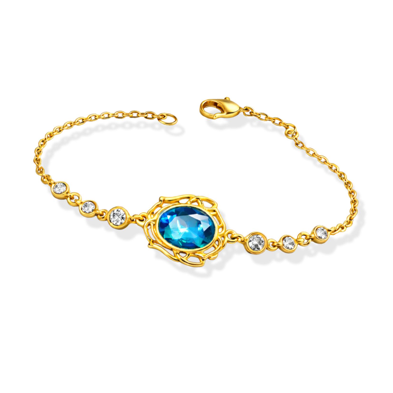 Waves Around The Blue Bracelet