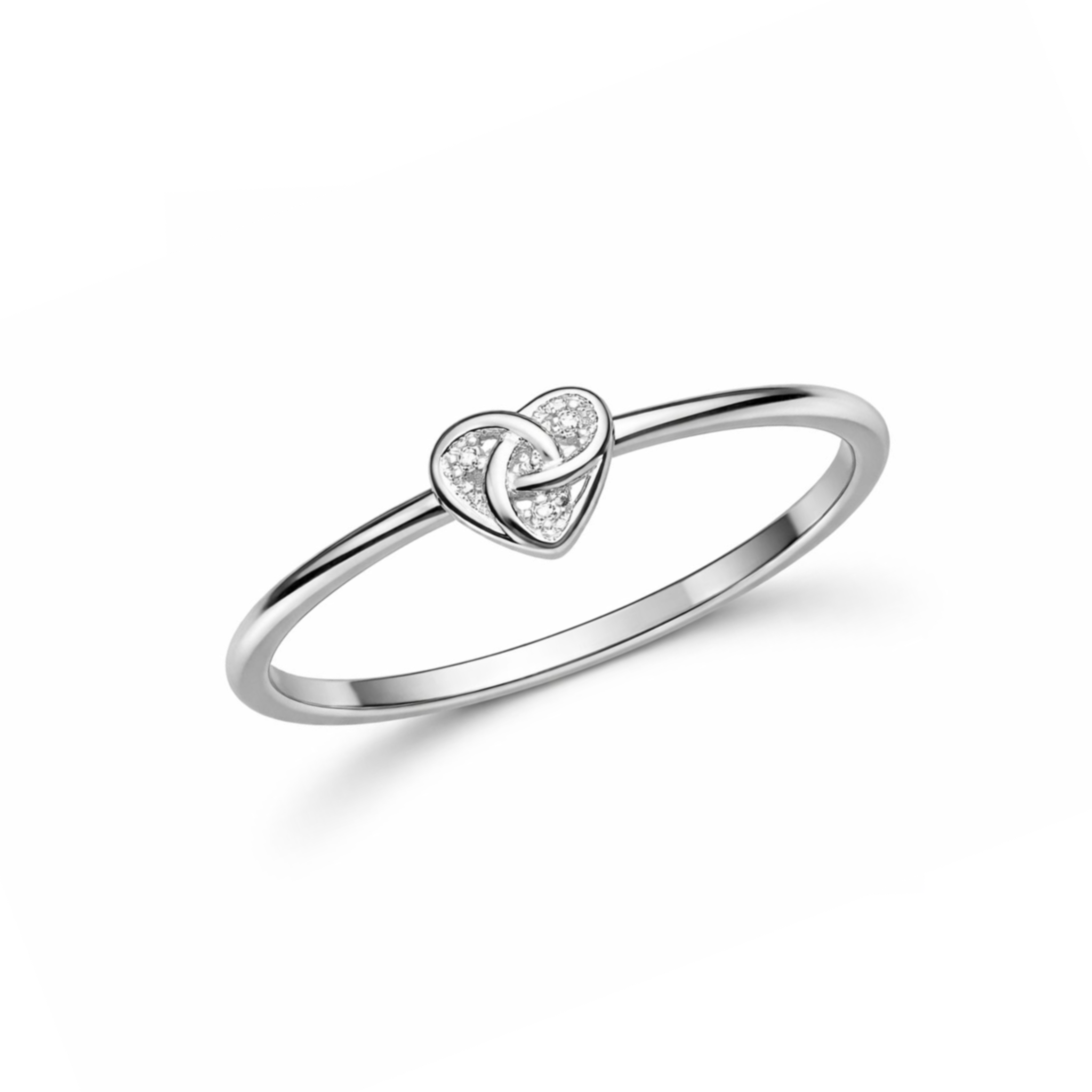 Entangled Heart Ring