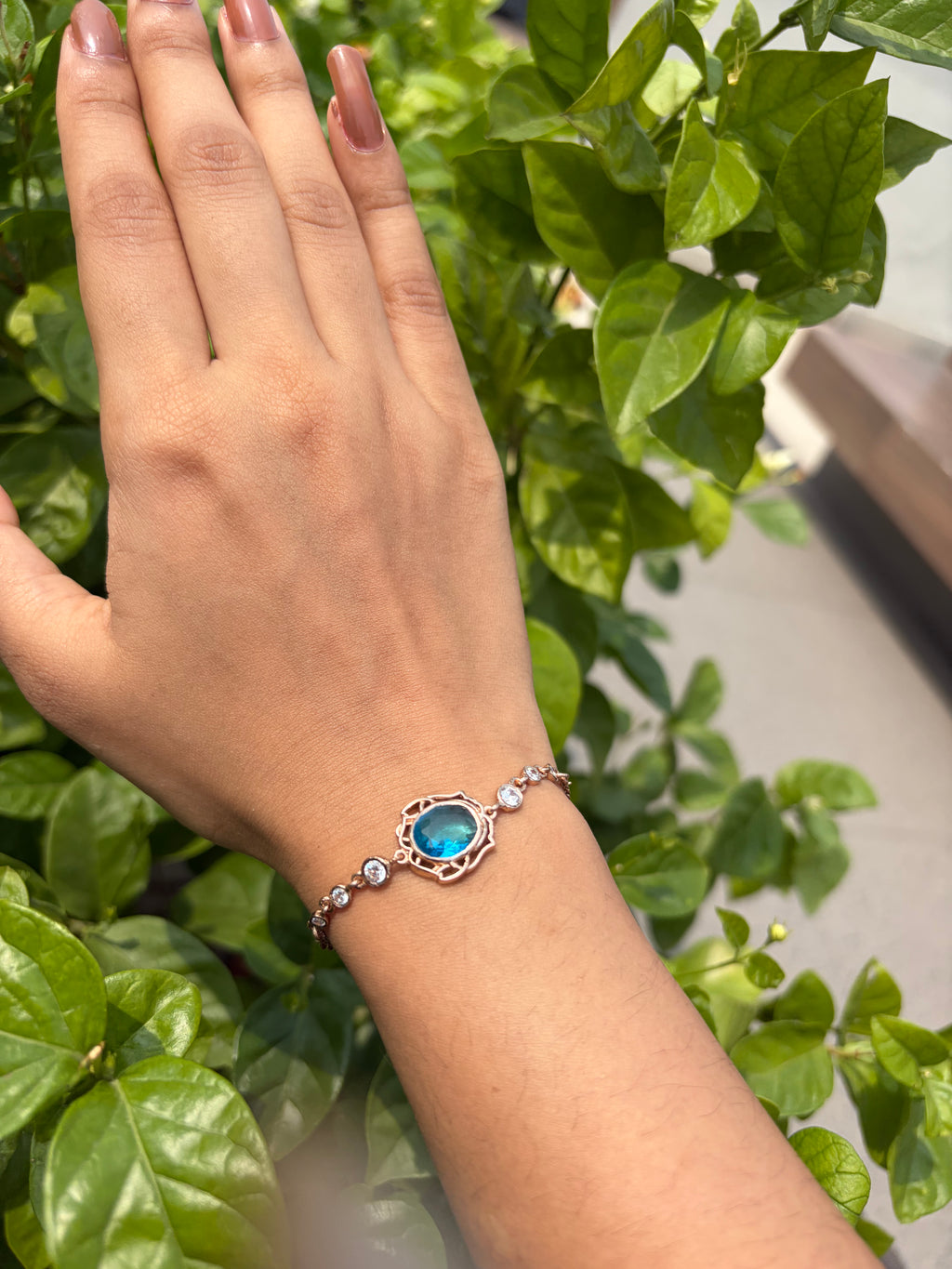 Waves Around The Blue Bracelet