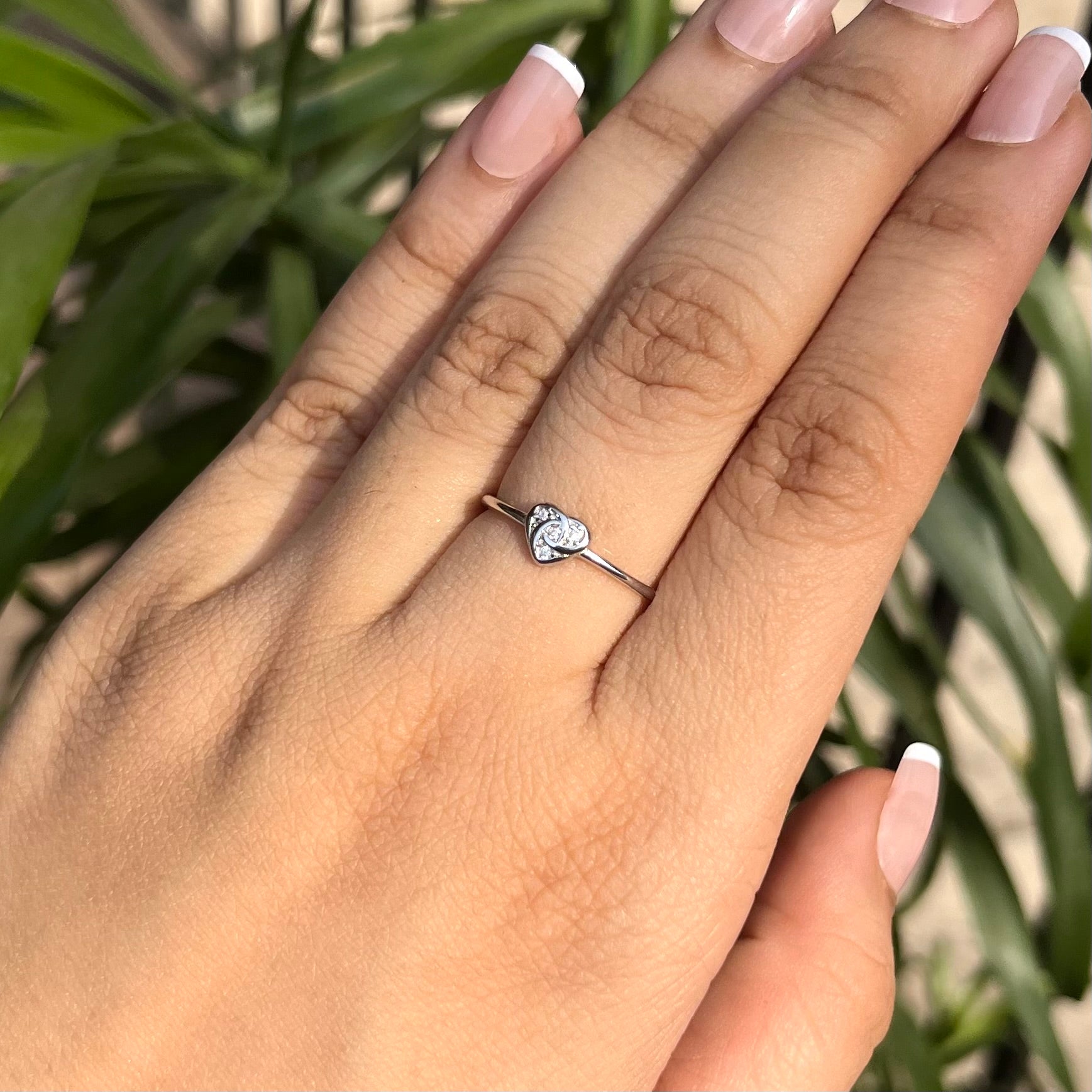 Entangled Heart Ring