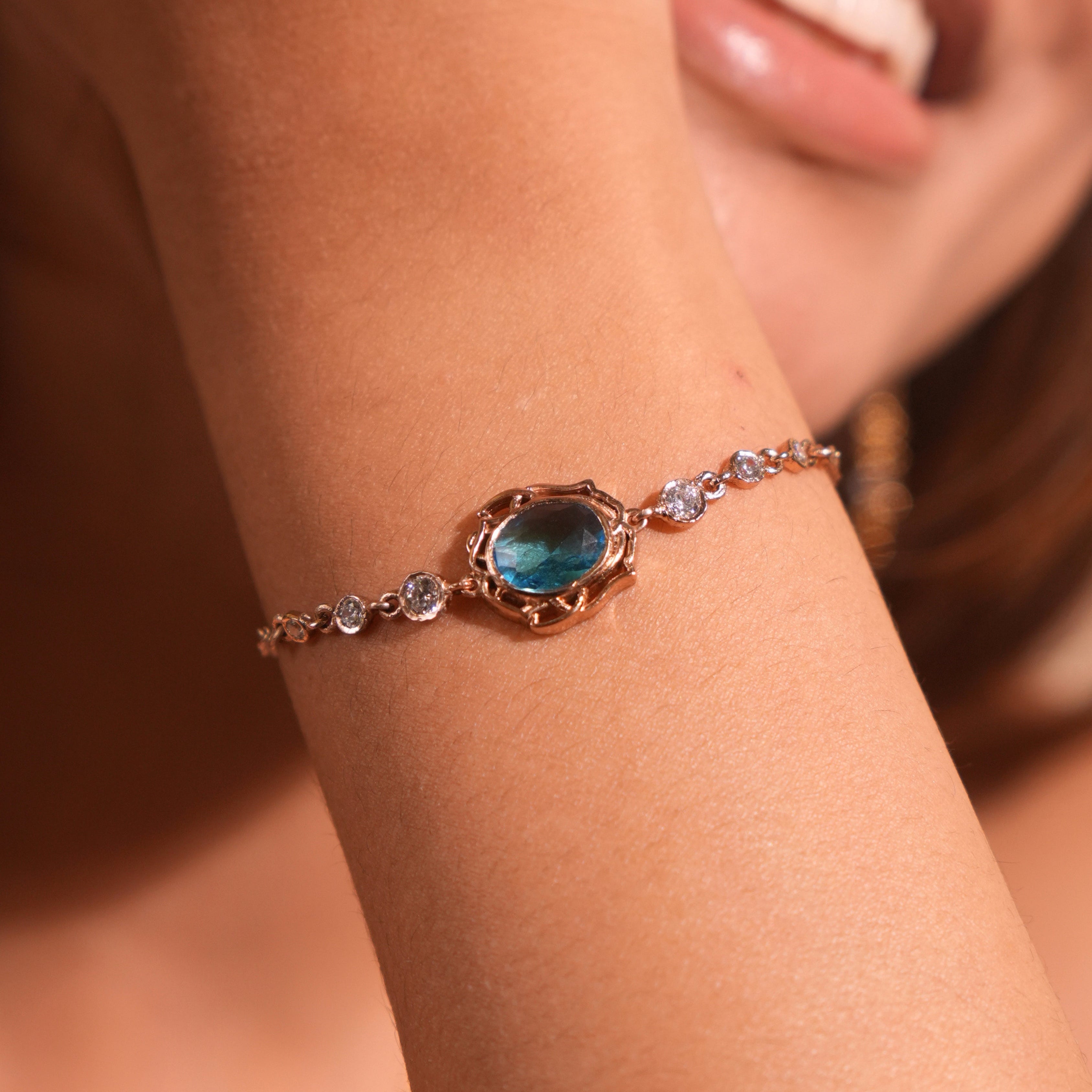 Waves Around The Blue Bracelet