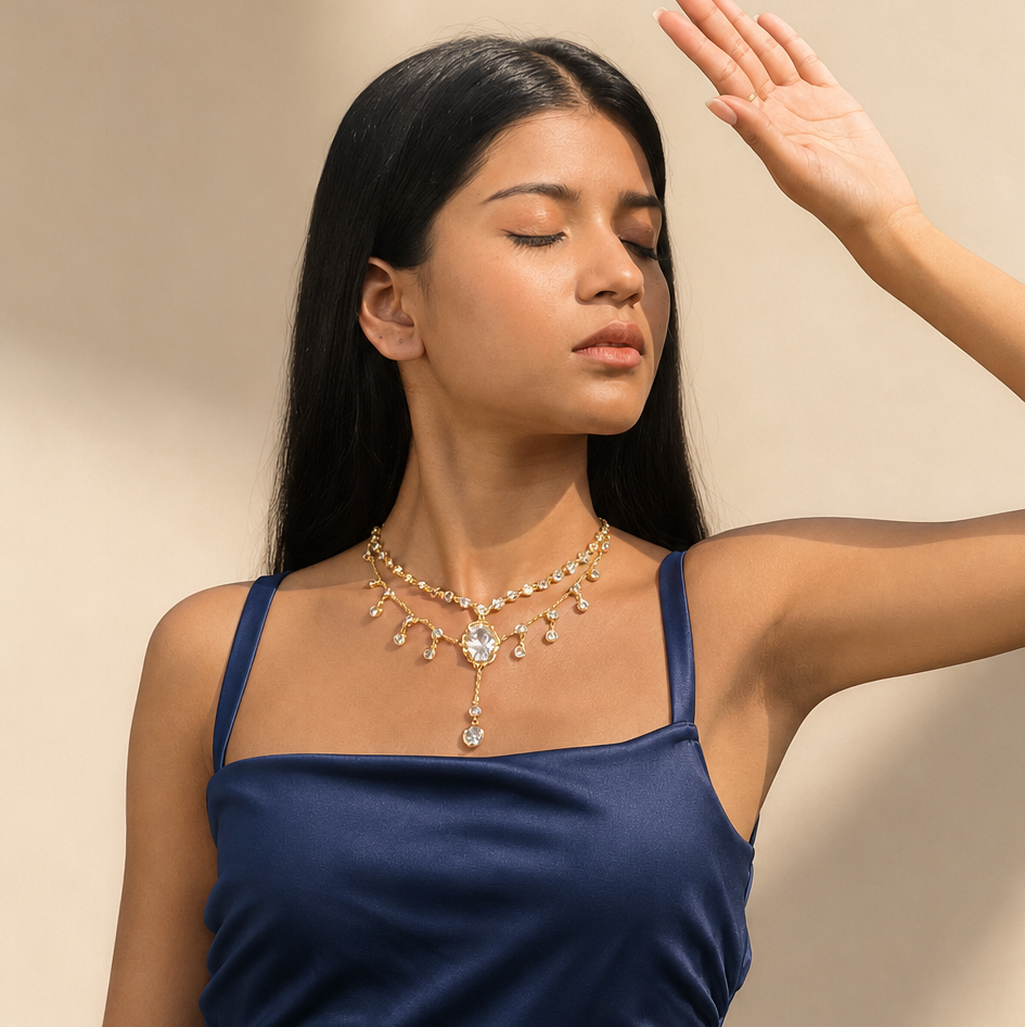 The Waves Around Necklace