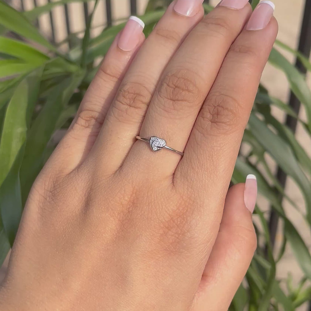Entangled Heart Ring
