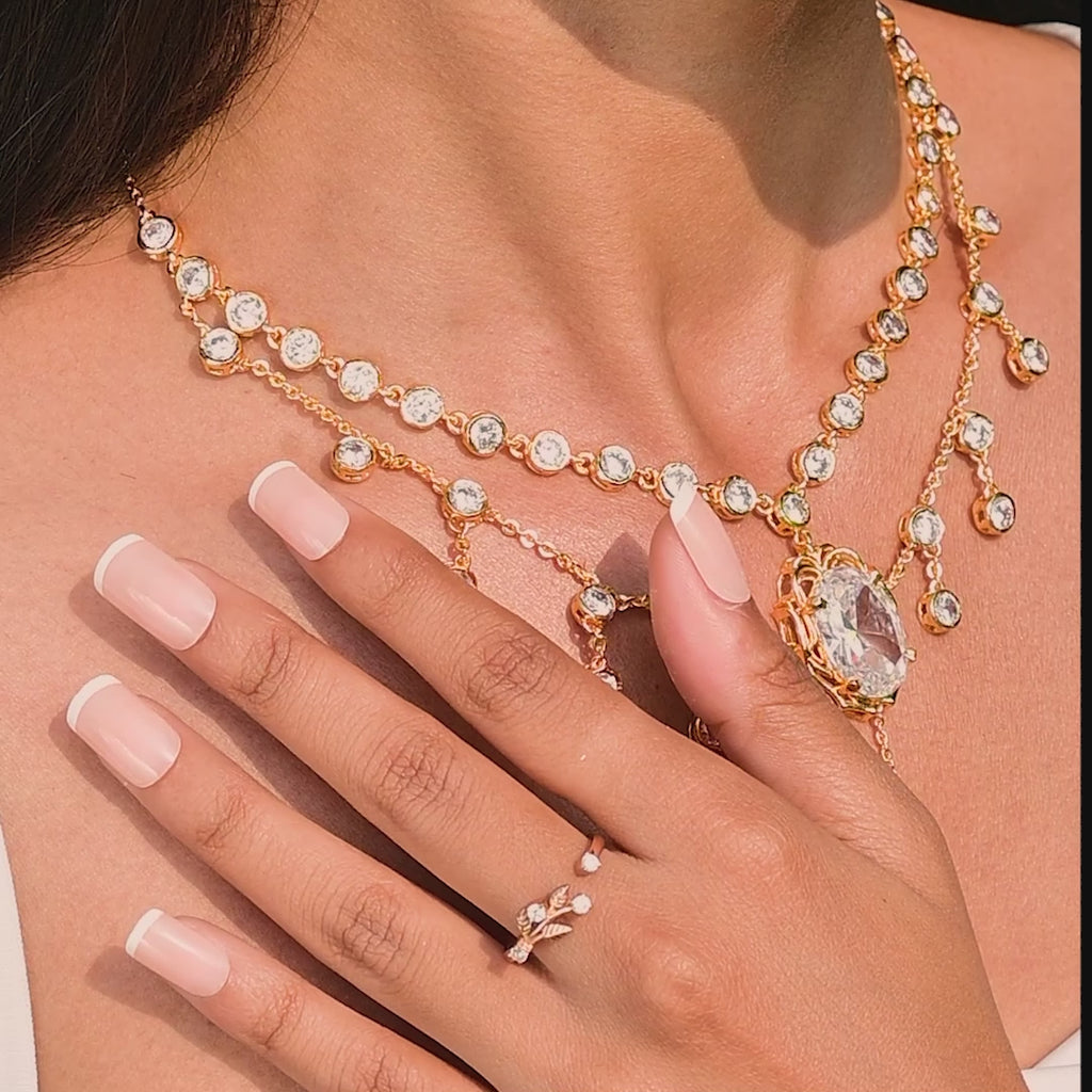 The Waves Around Necklace