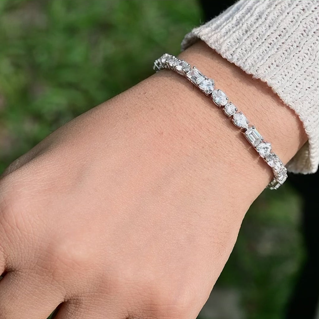 Heart Series Tennis Bracelet