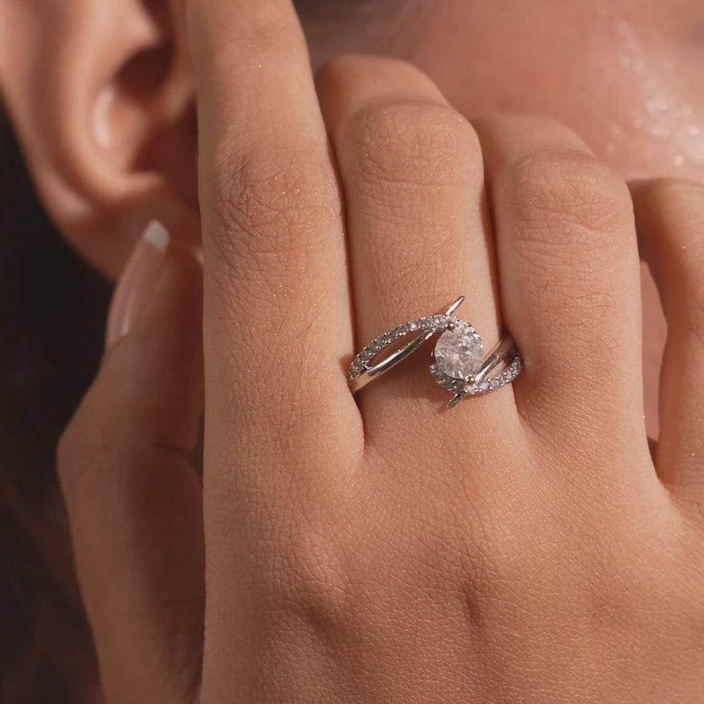 Ocean Curve Ring