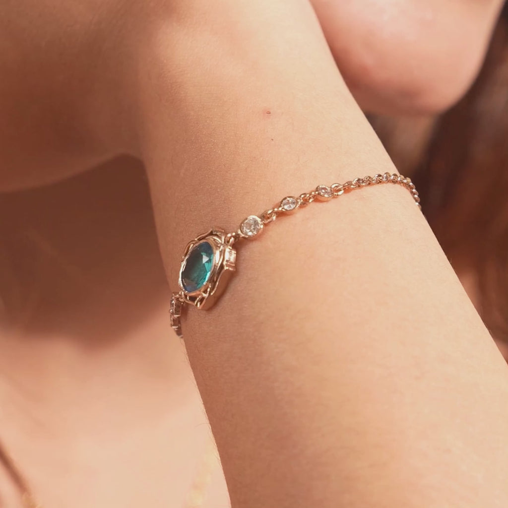 Waves Around The Blue Bracelet