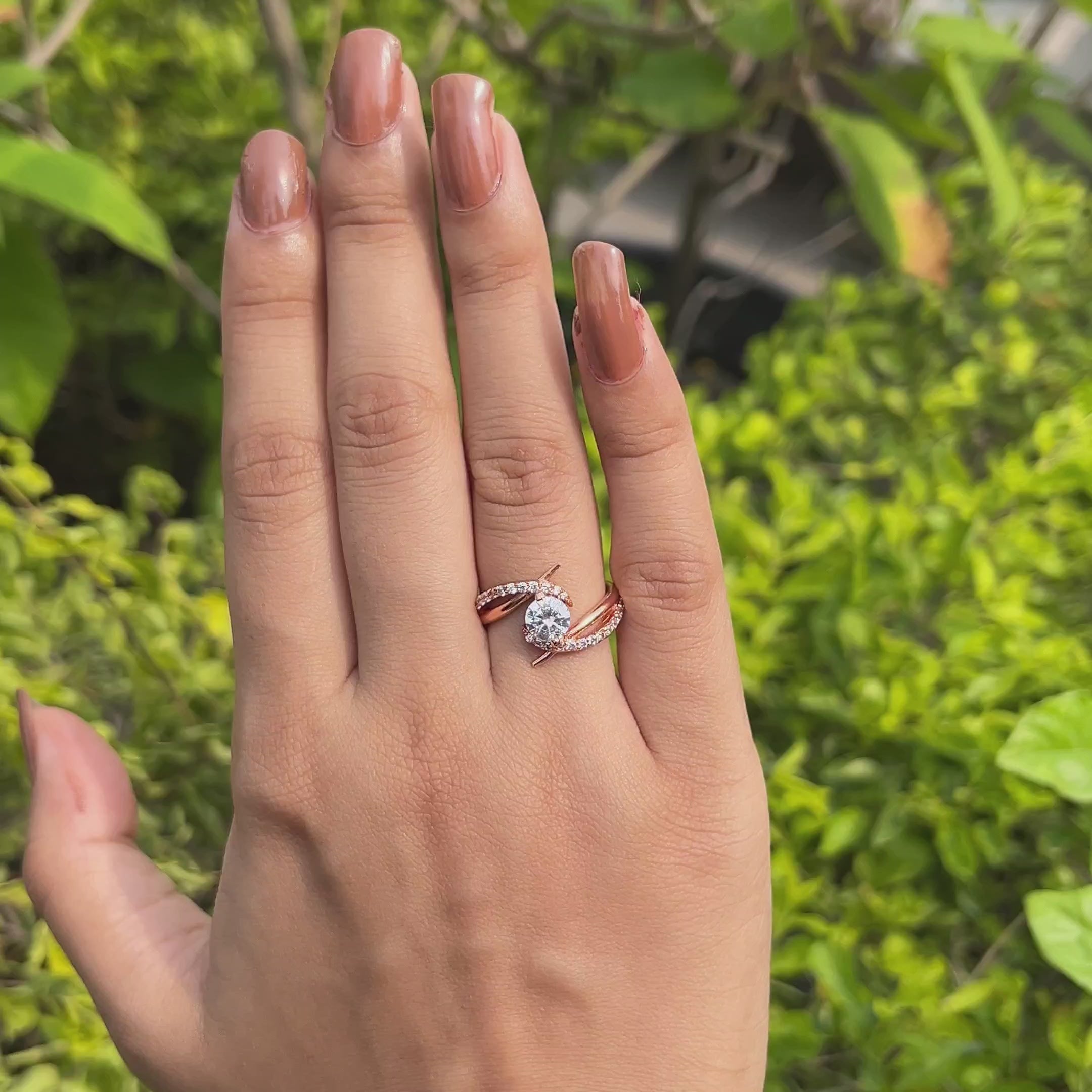 Ocean Curve Ring
