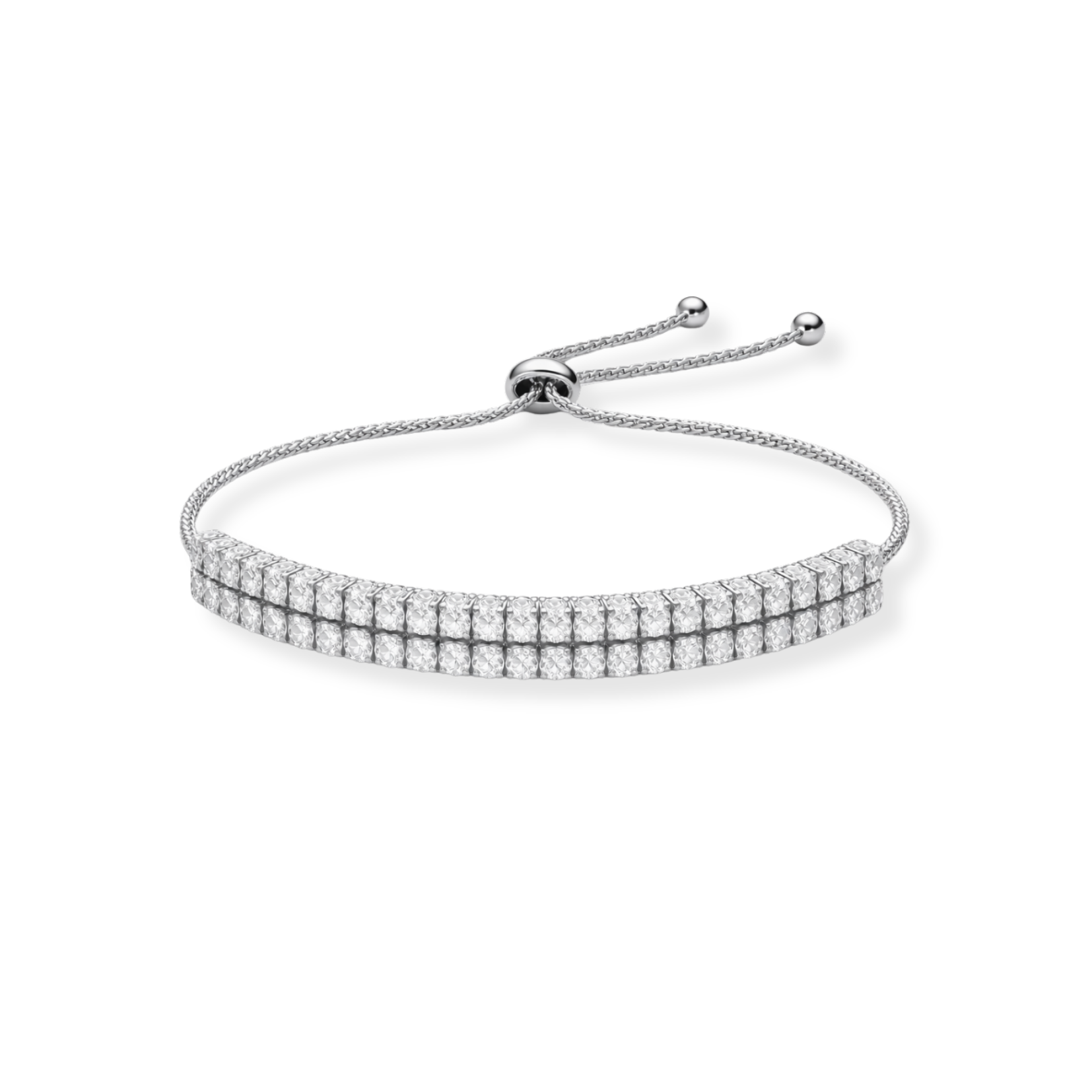 Twin Half Tennis Bracelet